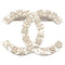 CC Logo Brooch Metal