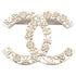 CC Logo Brooch Metal