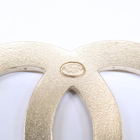CC Logo Brooch Metal