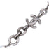 CC Logo Pendant Necklace Sterling Silver