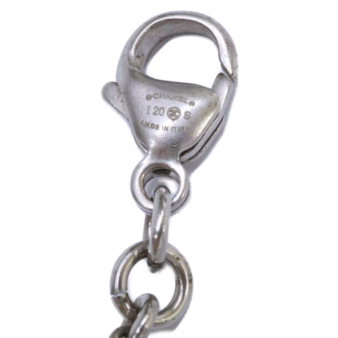 CC Logo Pendant Necklace Sterling Silver