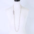 CC Logo Pendant Necklace Sterling Silver