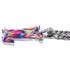 Pendant Necklace Metal Multicolor and Silver