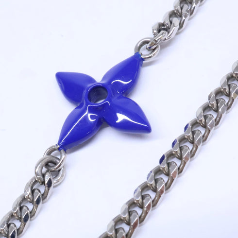Pendant Necklace Metal Multicolor and Silver