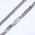 Pendant Necklace Metal Multicolor and Silver