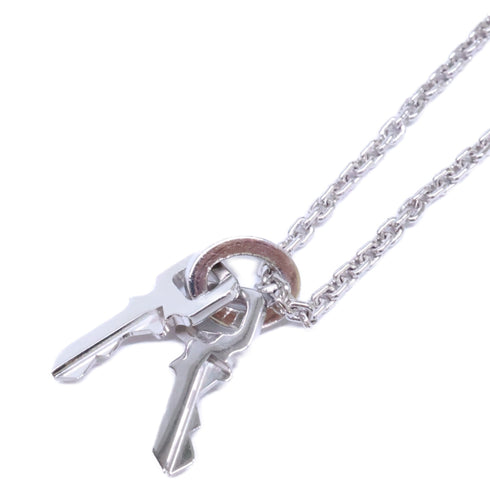 Pendant Necklace 18K White Gold