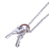 Pendant Necklace 18K White Gold
