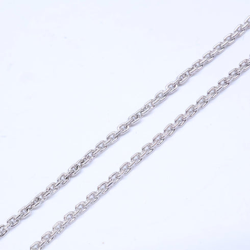 Pendant Necklace 18K White Gold