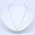 Pendant Necklace 18K White Gold
