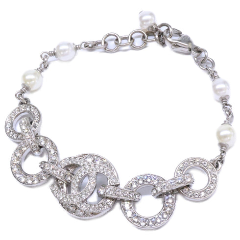 CC Logo Chain Bracelet Sterling Silver