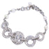 CC Logo Chain Bracelet Sterling Silver