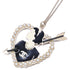 Coco Pearl Pendant Necklace Metal