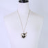 Coco Pearl Pendant Necklace Metal