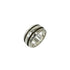 Vintage Grooved Double Line Ring Sterling Silver