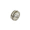 Vintage Grooved Double Line Ring Sterling Silver