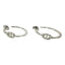 Earrings Hoop Sterling Silver