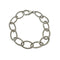 Vintage Oval Link Twist Bracelet Sterling Silver