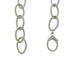 Vintage Oval Link Twist Bracelet Sterling Silver