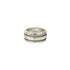 Vintage Double Band Ring Sterling Silver
