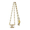 CC Logo Pendant Necklace Metal