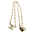 CC Logo Pendant Necklace Metal