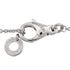Double Diamond Pendant Necklace 18K White Gold