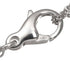 Double Diamond Pendant Necklace 18K White Gold