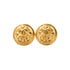 CC Logo Clip-On Earrings Metal Gold-Tone Metal