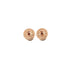Pop H Earrings Gold-Tone Metal