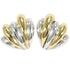 Clip-On Earrings Clip-On Sterling Silver and 18K Yellow Gold