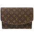 Double Rabat Pochette Monogram Canvas