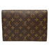 Double Rabat Pochette Monogram Canvas