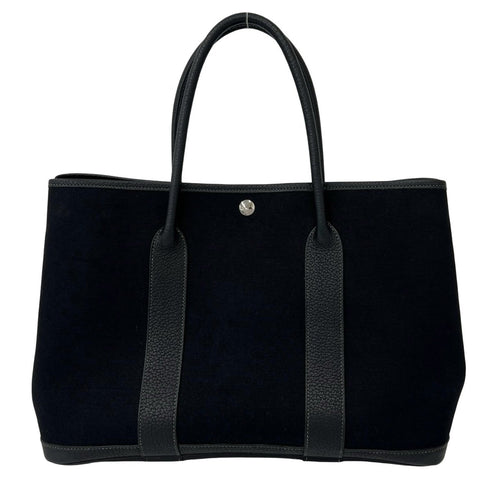 Garden Party Tote Toile and Leather 36