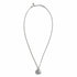 Double G Pendant Necklace Sterling Silver
