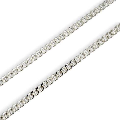 Double G Pendant Necklace Sterling Silver