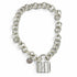 Lock Bracelet Sterling Silver