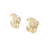 CC Logo Clip-On Earrings Metal Gold-Tone Metal