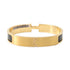Clic Bracelet Black Enamel