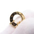 Love Pendant Necklace 18K Yellow Gold with 2 Diamonds