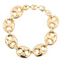 Marine Choker Pendant Necklace Gold