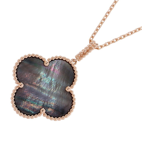 Alhambra Pendant Necklace 18K Rose Gold