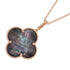 Alhambra Pendant Necklace 18K Rose Gold
