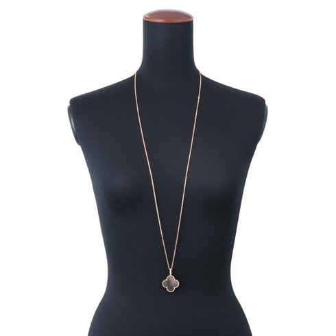 Alhambra Pendant Necklace 18K Rose Gold