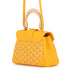 Saigon Top Handle Bag Coated Canvas with Leather Mini