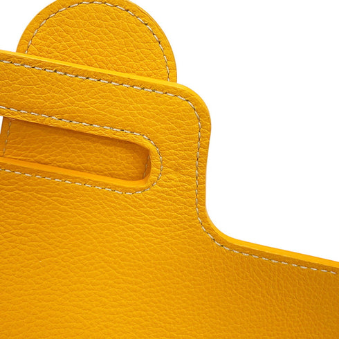 Saigon Top Handle Bag Coated Canvas with Leather Mini