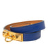 Rivale Double Tour Bracelet Gold and Swift Leather