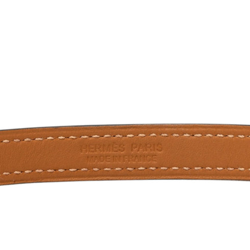 Rivale Double Tour Bracelet Gold and Swift Leather