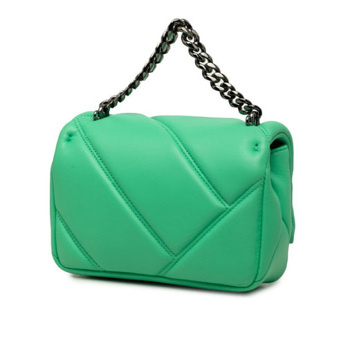 Serpenti Cabochon Shoulder Bag Diagonal Quilted Leather Mini