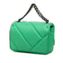 Serpenti Cabochon Shoulder Bag Diagonal Quilted Leather Mini