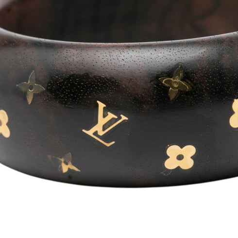 Charm Bracelet Wood and Gold